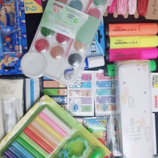 Combo Đồ dùng học tập, bullet journal ( 11 món )