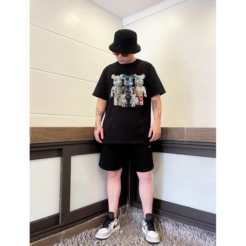 set Áo thun Bearick cho bé ,áo phông trẻ em unisex , Kid_genZ