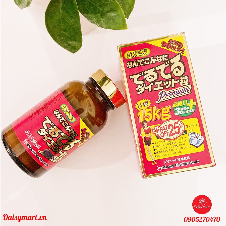 Viên uống hỗ trợ giảm cân 12kg Minami Healthy Foods