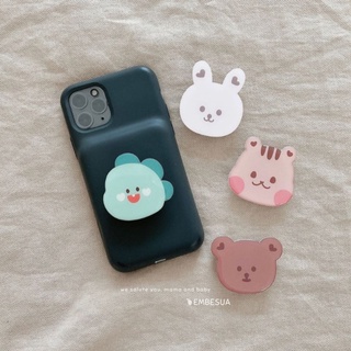 Dot To Dot • iRing Phone/Giá Đỡ Điện Thoại/ Móc Treo Đồ/ Quấn Tai Nghe Hình Thỏ (Hàn Quốc)