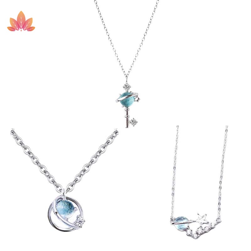 Vòng cổ Mặt Hình Chìa Khóa Hành Tinh Ngôi Sao Ước Mơ JP5