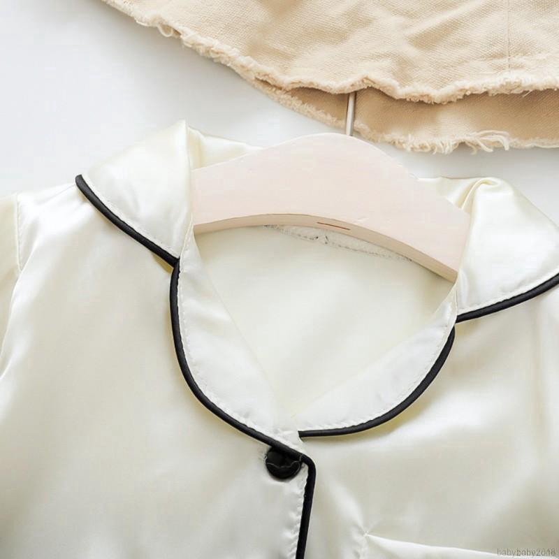 Bộ quần áo ngủ ngắn tay dành cho bé trai bé gái