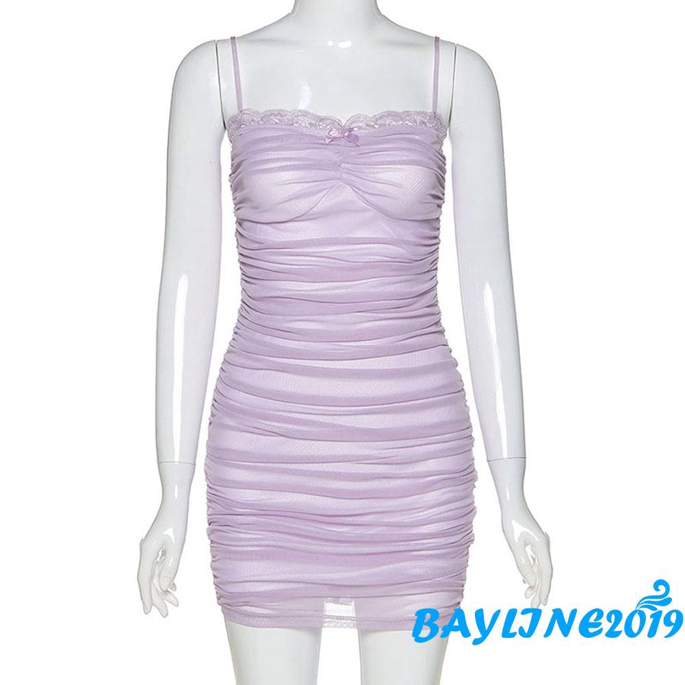 Đầm thời trang hè phối lưới kiểu dáng gợi cảm cho nữ | BigBuy360 - bigbuy360.vn