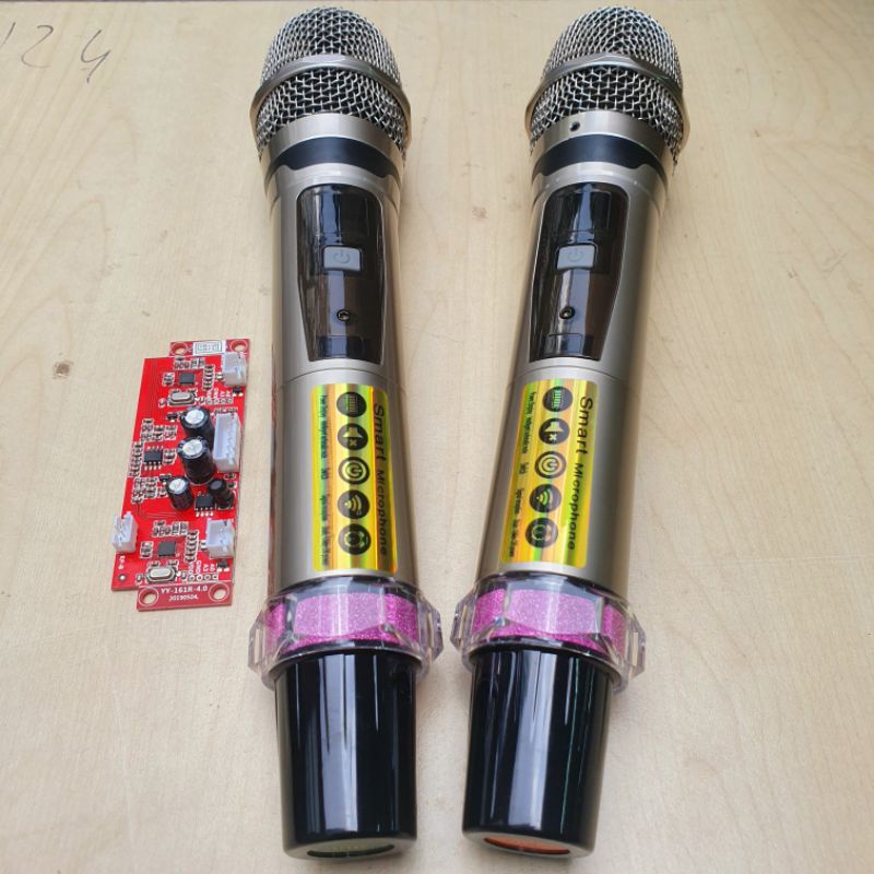 Micro UGX 21 Kim Loại Có chống lăn Mic UGX Shure hát hay tiếng sáng ấm 432 VIETNAM