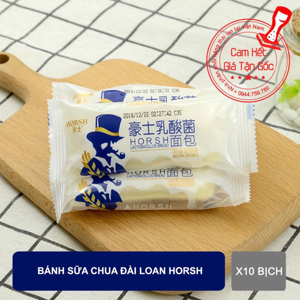 [Mã GRO2405 giảm 10% đơn 250K] Sữa chua đài loan ông già Horsh vị truyền thống siêu ngon x 10 bịch {DATE MỚI}