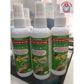 Xịt khuẩn rửa tay khô dạng xịt bỏ túi tiện dụng 100ml