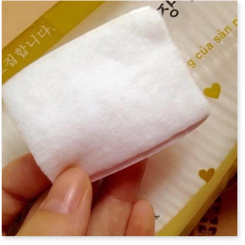 [Mã giảm giá Mỹ phẩm chính hãng] Bông Tẩy Trang Cao Cấp Hoamis Pad Makeup Cotton