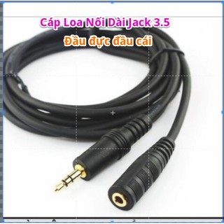 [Mã ELHACE giảm 4% đơn 300K] Cáp Loa Nối Dài Jack 3.5 Dài 20m, 51m, 10m, 5m, 3m Chính Hãng Ofc ( Đực - Cái )