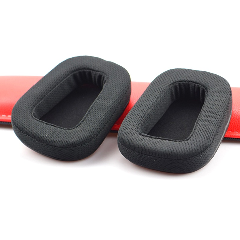 1 Cặp Mút Đệm Tai Nghe Màu Đen Thoáng Khí Thay Thế Cho G633 G933