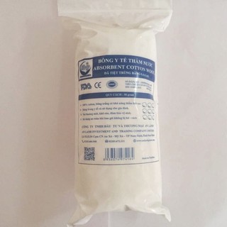 Bông cuộn y tế  tiệt trùng AN LÀNH 100g