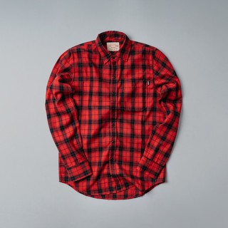 Áo Flannel Gori - Caro Đỏ