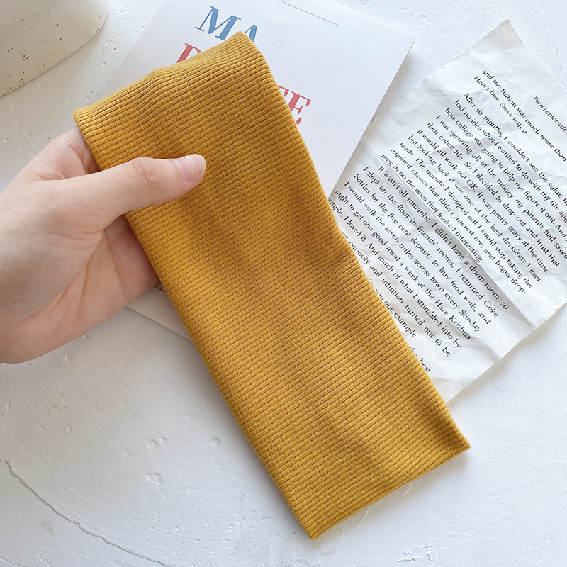 Băng Đô Len Co Giãn Phong Cách Hàn Quốc