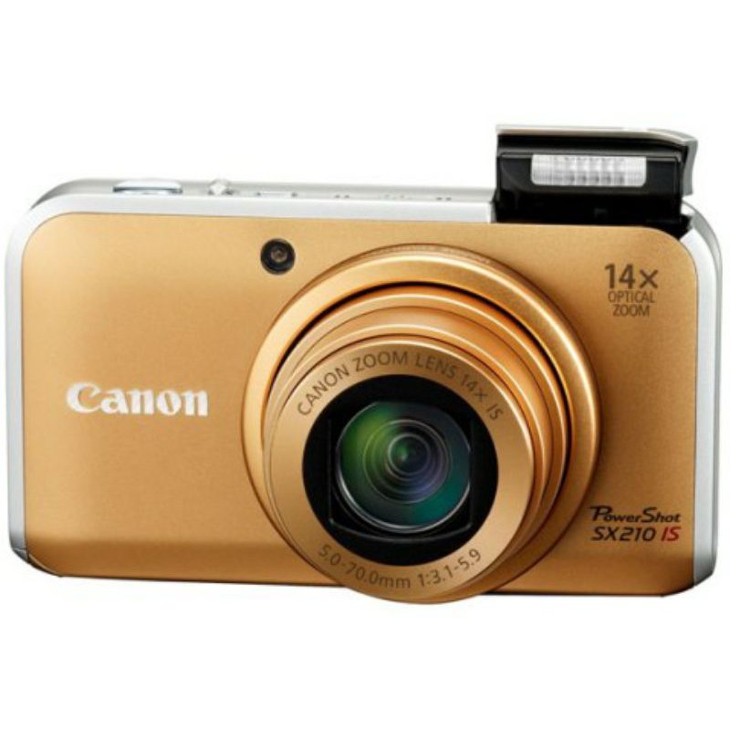 Máy ảnh Cnon SX210 IS cũ, sử dụng ok, thẻ 4gb
