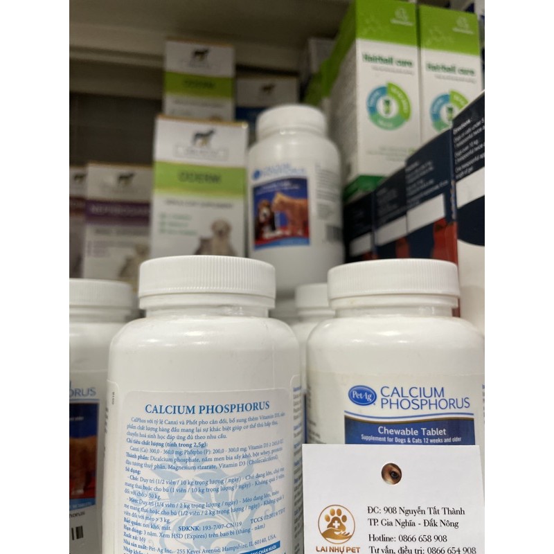 Calcium Phosphorus - calci Mỹ