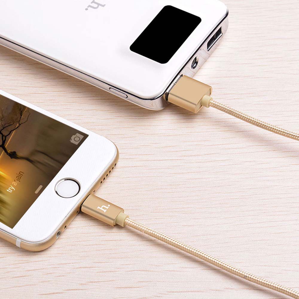 Cáp Sạc iPhone Lightning Hoco X2 ✓ Dài 1M ✓ Sạc Nhanh Chính Hãng | BigBuy360 - bigbuy360.vn