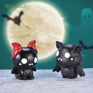 Mô hình con dơi/ nhện bằng nhựa resin mini trang trí Halloween dễ thương