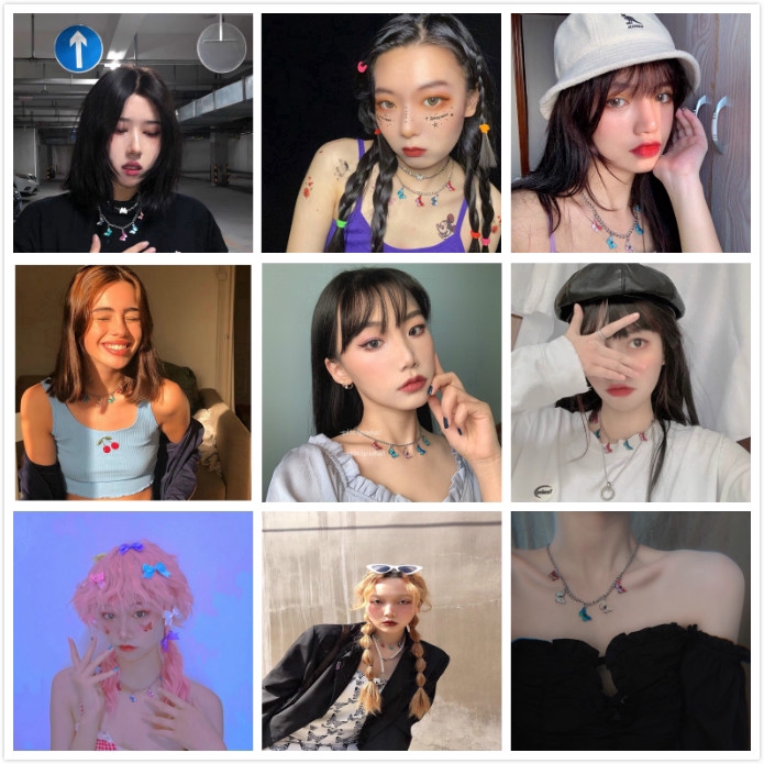 [Mã FASHIONCB231 hoàn tối đa 30K xu đơn 99K] Dây Chuyền Hợp Kim Hình Bướm Đính Đá Xinh Xắn | BigBuy360 - bigbuy360.vn