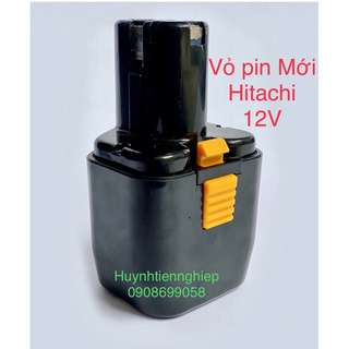 Vỏ pin mới hitachi 12V, và pin 12v hitachi đóng mới