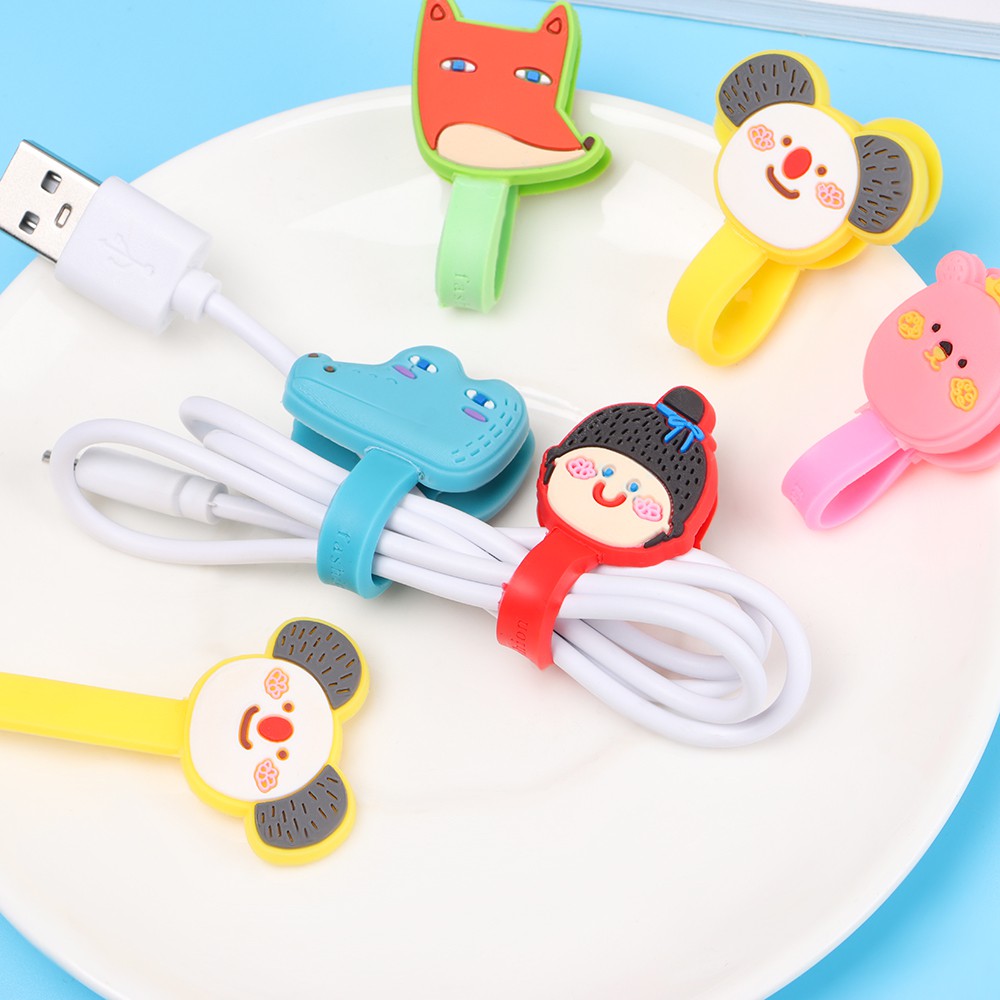 Kẹp Giữ Dây Cáp Gọn Gàng Kiểu Dáng Động Vật Dễ Thương