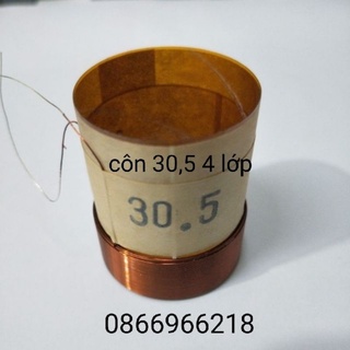Côn loa bass 30.5 4 lớp.(coil loa bass 30,5)