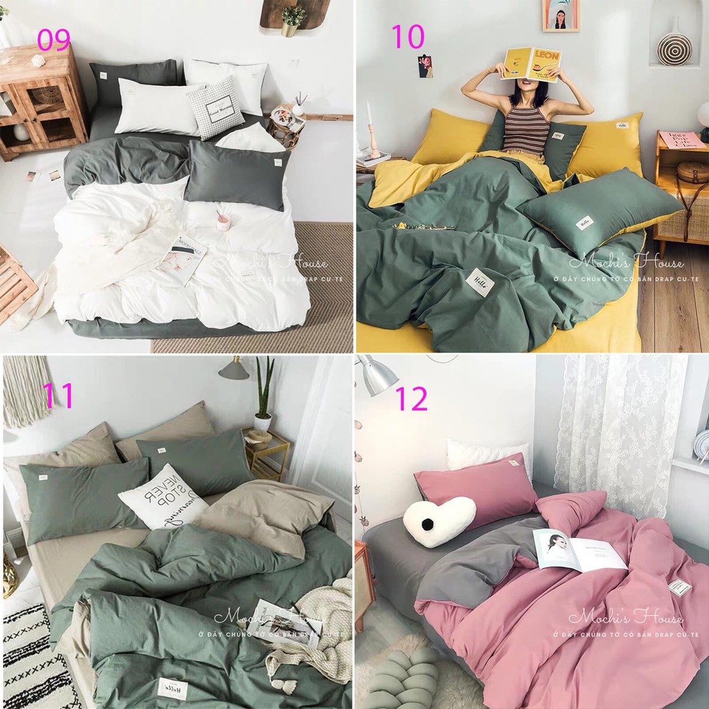 [DÀNH CHO SIZE TO] BỘ CHĂN GA GỐI COTTON HÀN QUỐC TICI MẪU MỚI NHẤT (CHAT CHỌN MẪU) | BigBuy360 - bigbuy360.vn