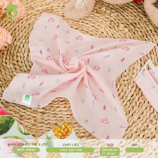 KHĂN SỮA SỢI TRE CAO CẤP MIPBI ( SET 6 CÁI )
