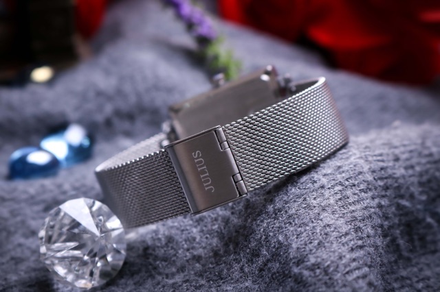 Đồng Hồ Nữ JA-1207A Julius Hàn Quốc Dây Thép (Bac)