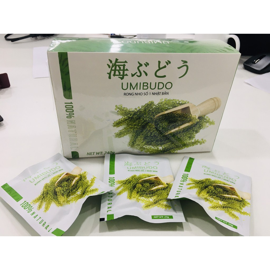 [NGOT10PTT][Rẻ Vô Địch] 1 gói Rong Nho Tách Nước Umibudo sản phẩm chính hãng siêu rẻ | BigBuy360 - bigbuy360.vn