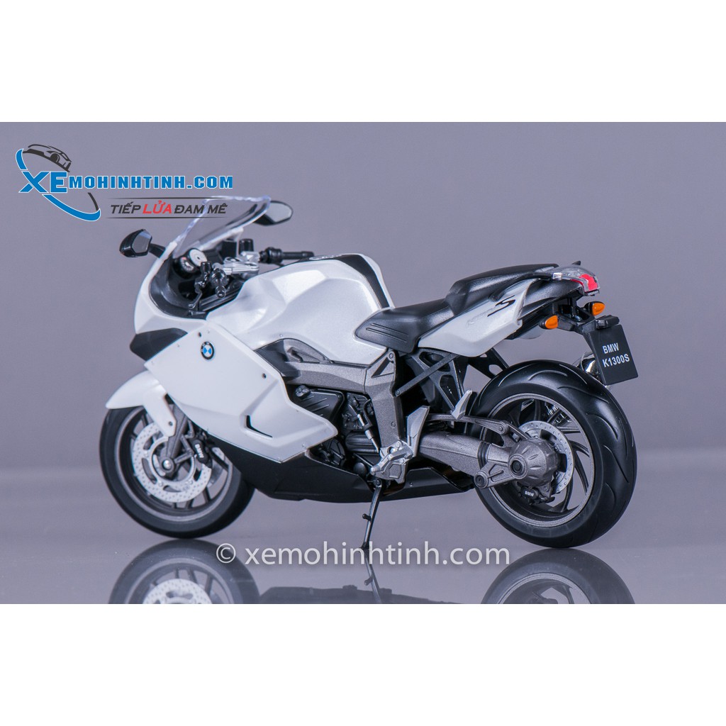 Xe Mô Hình Bmw K1300S 1:10 Welly ( Trắng )