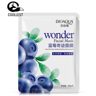 🌱🌱🌱Mặt nạ giấy dưỡng da mụn cấp ẩm thải độc việt quất Wonder Facial Mask Images🌱FREESHIP🌱