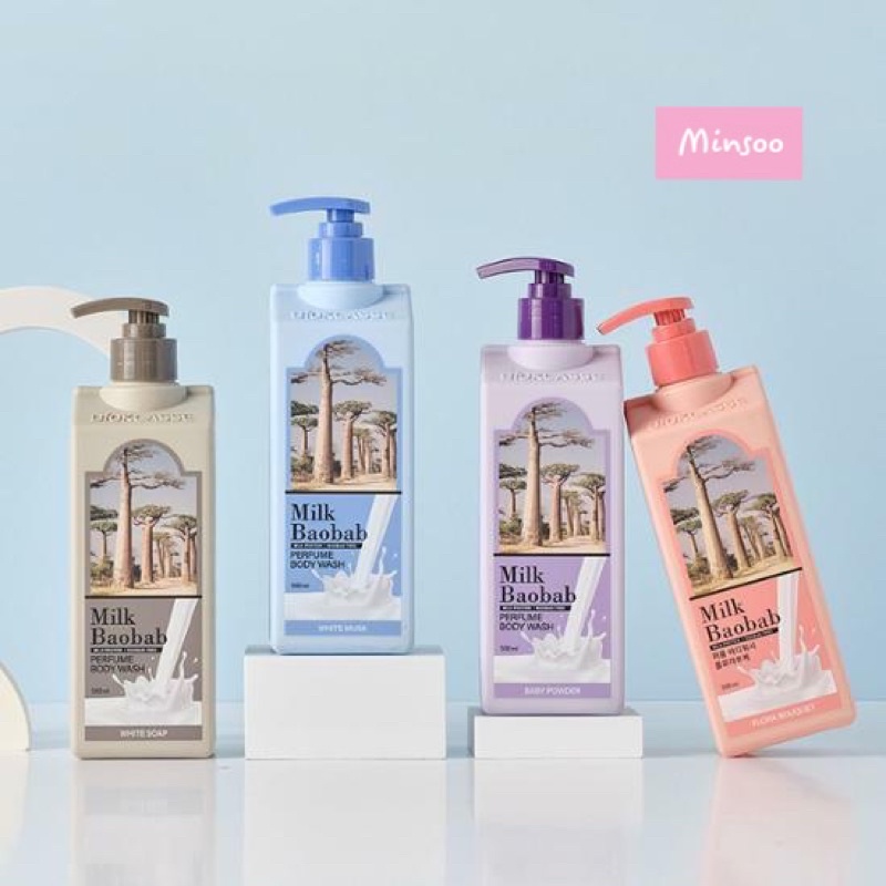 Sữa tắm hương nước hoa Milk Baobab của BTS Jungkook