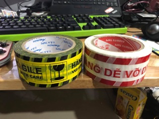 Băng keo - cảnh báo dễ vỡ