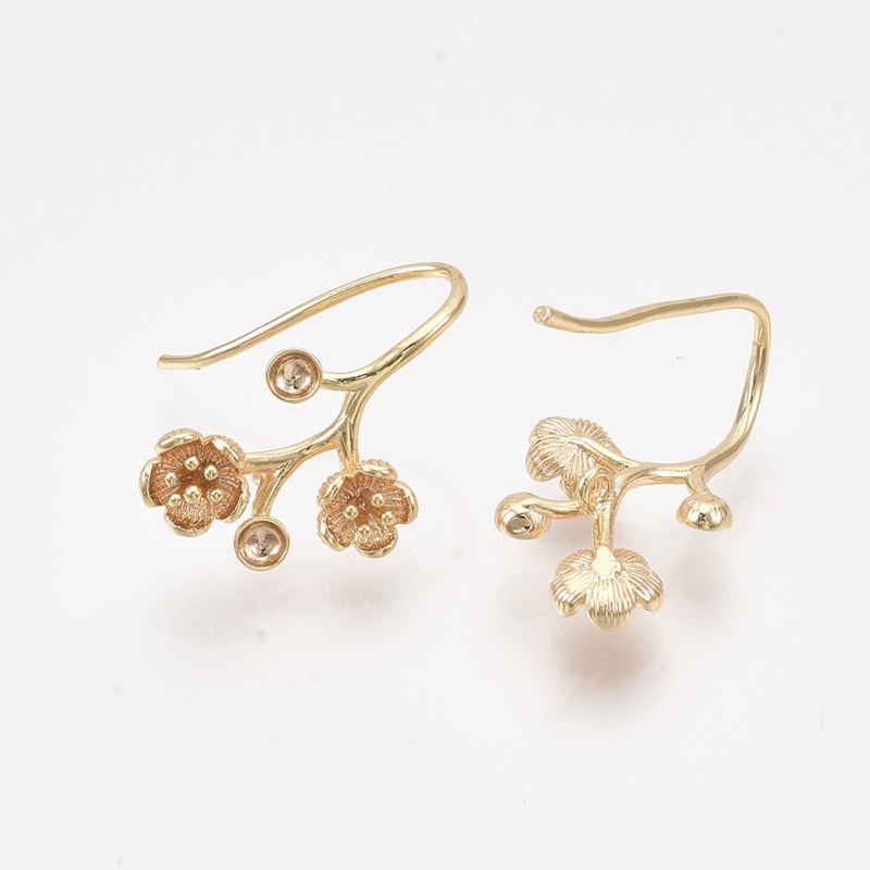 Set 2-10 Móc Làm Bông Tai Bằng Đồng Thau Không Chứa Chì
