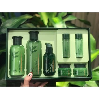 💥💥💥TUẦN LỄ TẶNG QUÀ+ GIẢM GIÁ: Bộ gift set dưỡng trà xanh 7 món Innisfree Hàn Quốc chính hãng 100%