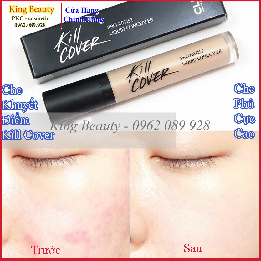 Che Khuyết Điểm Clio Kill Cover Liquid Concealer | BigBuy360 - bigbuy360.vn