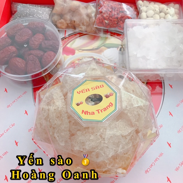 Yến sào nha trang/yến sào vụn phủ sợi kết tổ 50gr/100gr