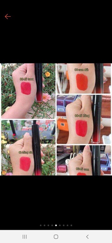 Son Chu kem handmed lipstick ship từ 2 thỏi