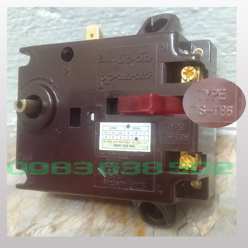 Rơ le TIS-T85 cho máy nước nóng lạnh bình tắm nóng
