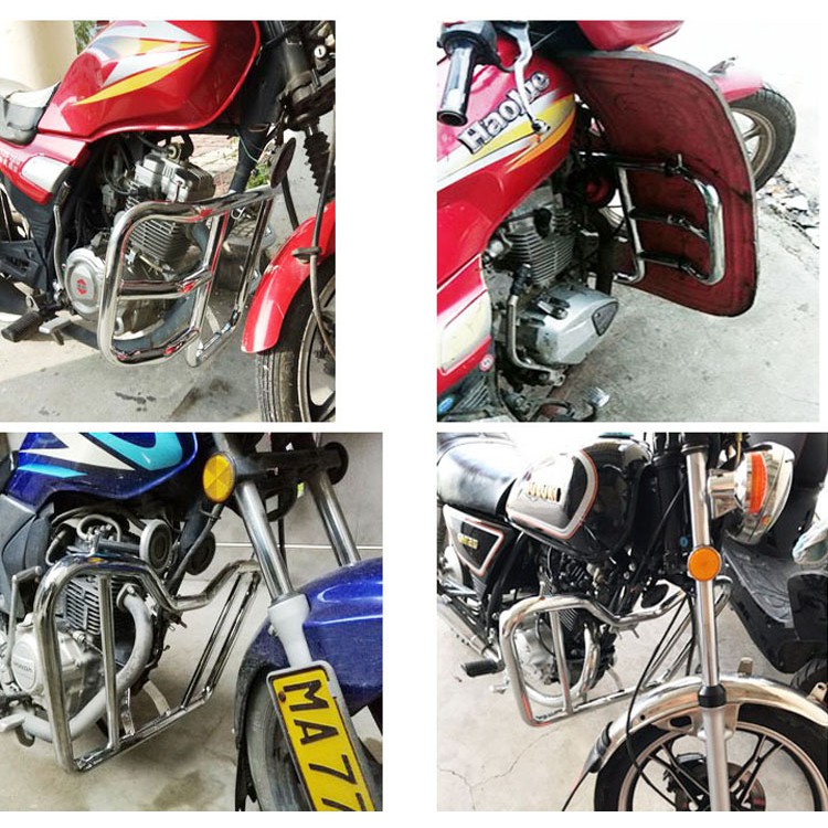 Cản chống đỗ cánh bướm dùng YB125 GD110 Husky125 CG125 GZ150 các loại xe mô tô