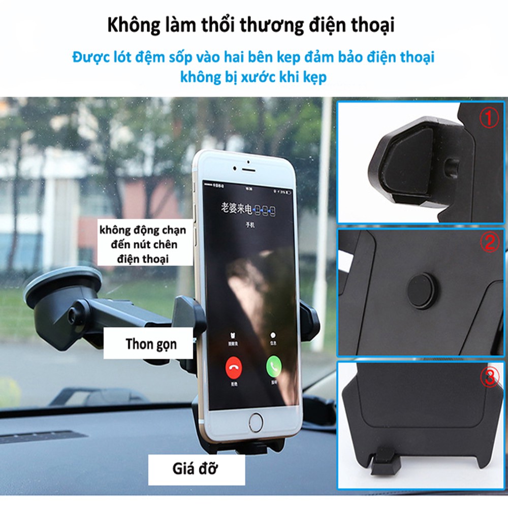 Giá Đỡ Điện Thọai Trên Xe Hơi - Mobile Holder For Car