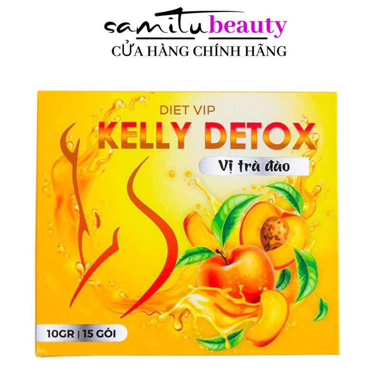Trà Đào giảm cân Kelly Detoxx hộ thumbnail