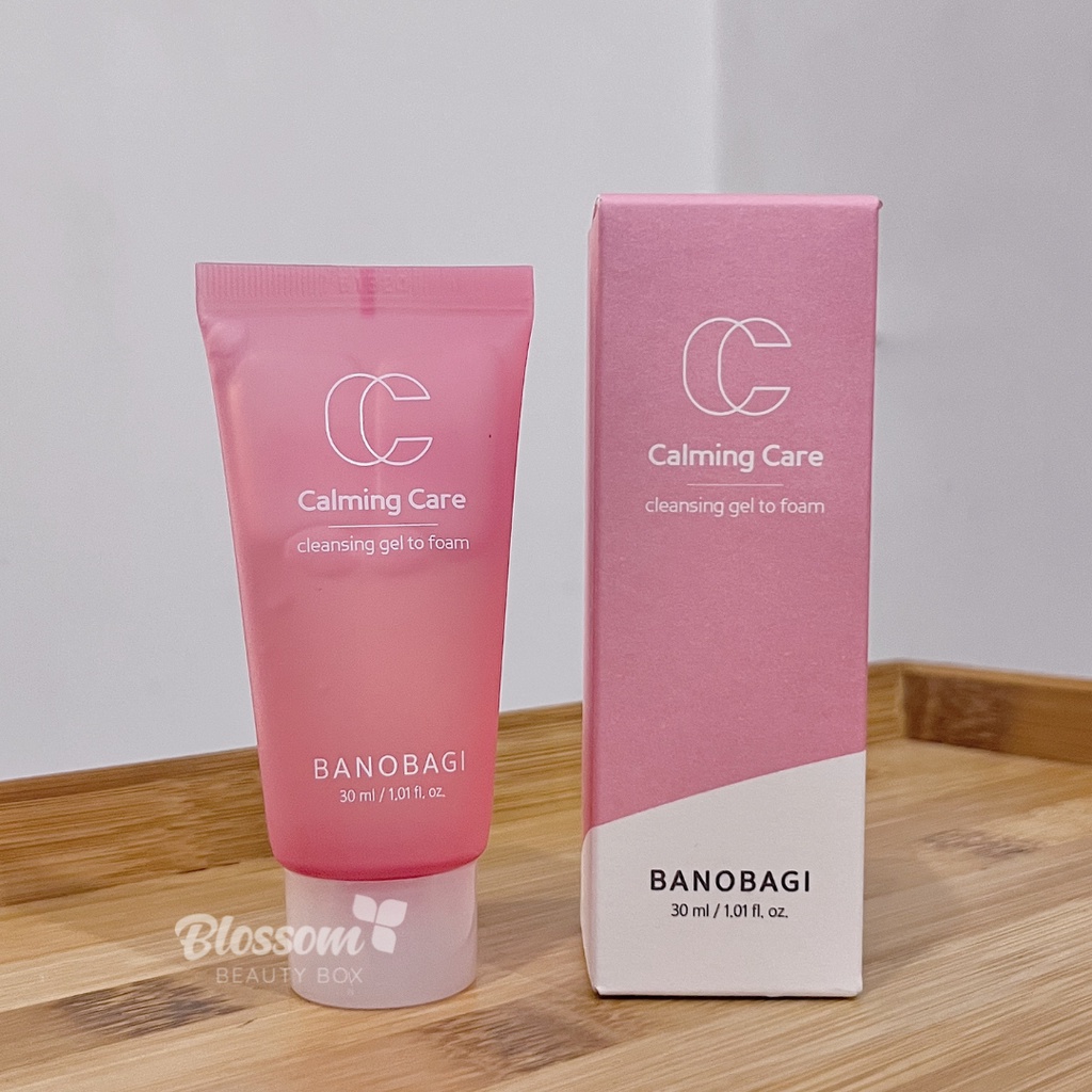 Sữa Rửa Mặt Dưỡng Ẩm BANOBAGI Calming Care Cleansing Gel 30ML