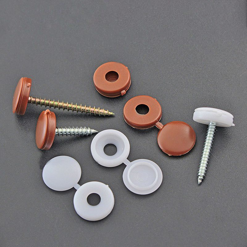 Túi 100 cái Nắp Chụp Mũ, Bịt Đầu Vít trang trí, che dấu khuyết điểm