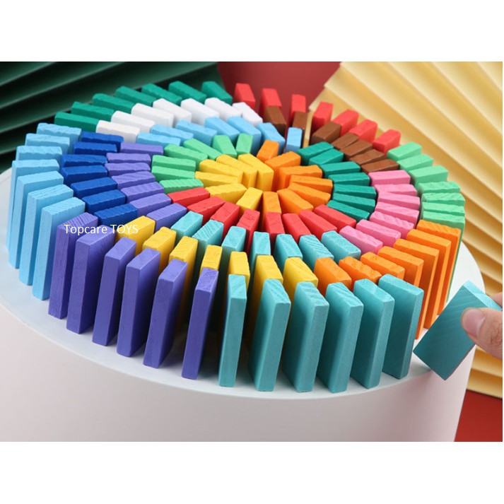 ĐỒ CHƠI GỖ DOMINO 100 THANH