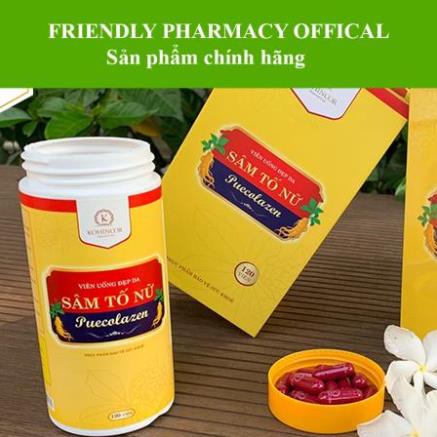 [HOT] Sâm Tố Nữ Puecolazen Viên uống đẹp da mấu mới 2020 lọi 120 viên của nhà Kohinoor Star!