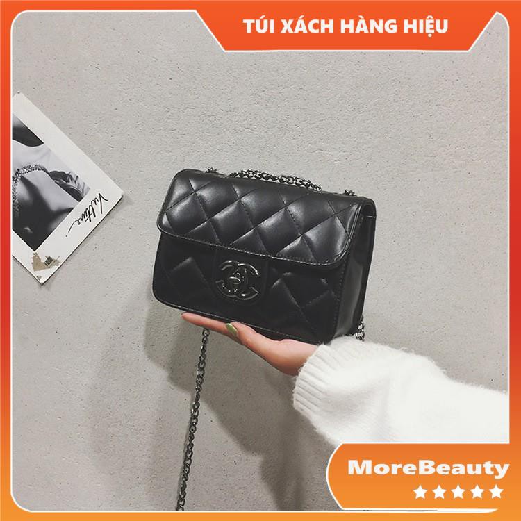 Túi đeo nhỏ xinh đường chỉ cắt kim cương phong cách Hàn Quốc - More Beauty