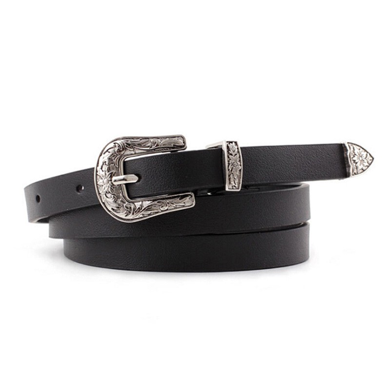 Thắt Lưng Da Phong Cách Vintage Cho Nữ