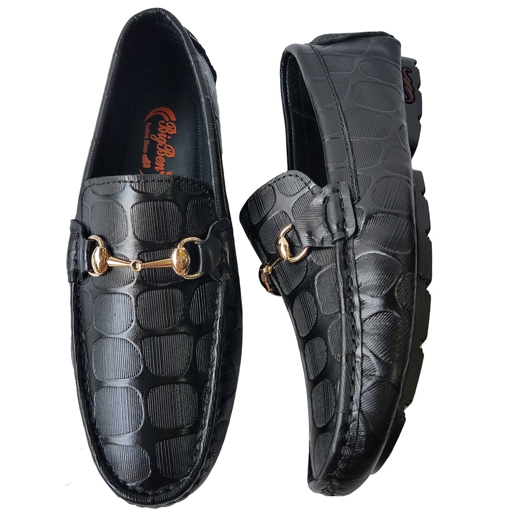 Giày Mọi BIGBEN Da Bò Thật Cao Cấp GM142