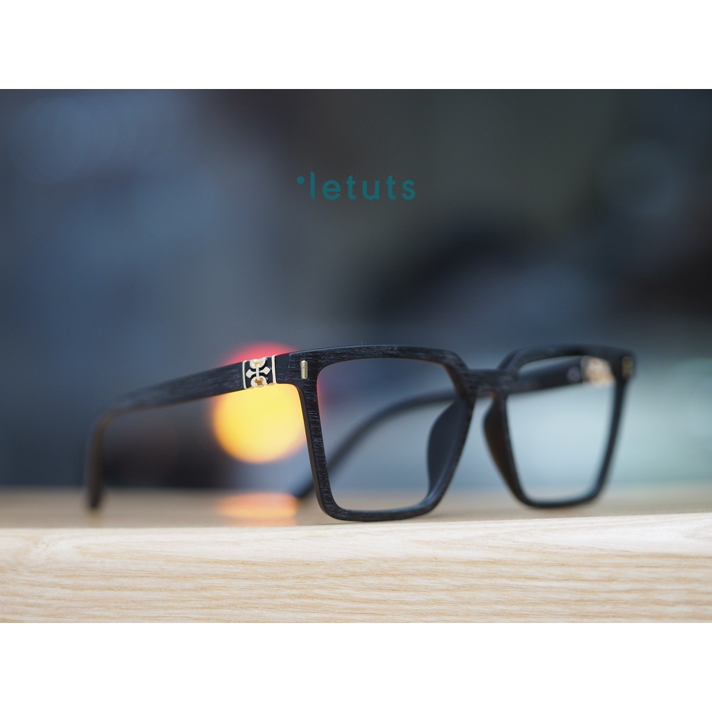 Gọng kính vuông bản to cho nam Letuts LTR000315