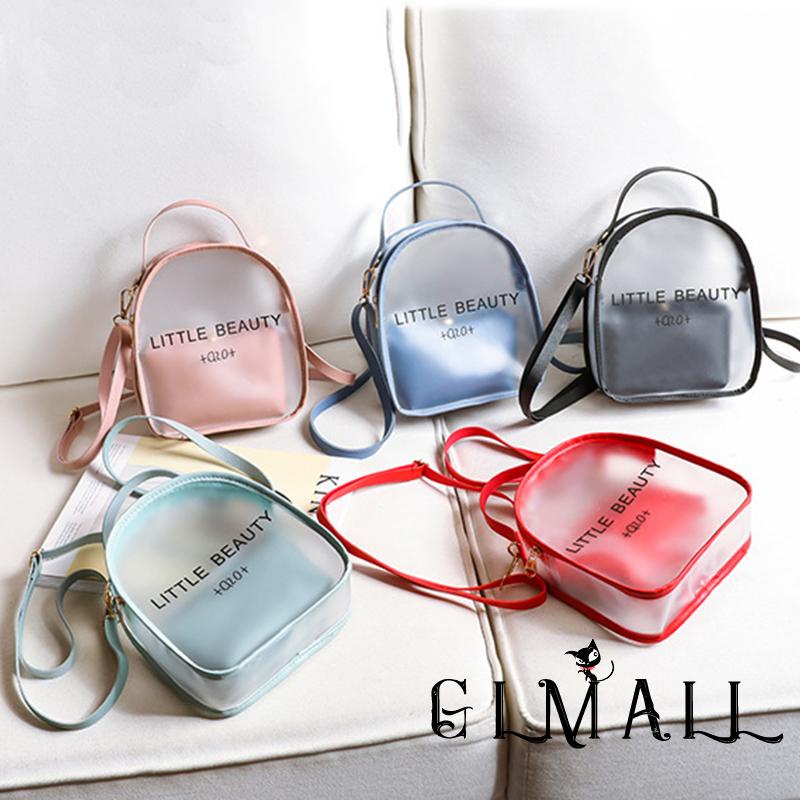 Ba Lô Trong Suốt In Chữ Thời Trang Dành Cho Nữ